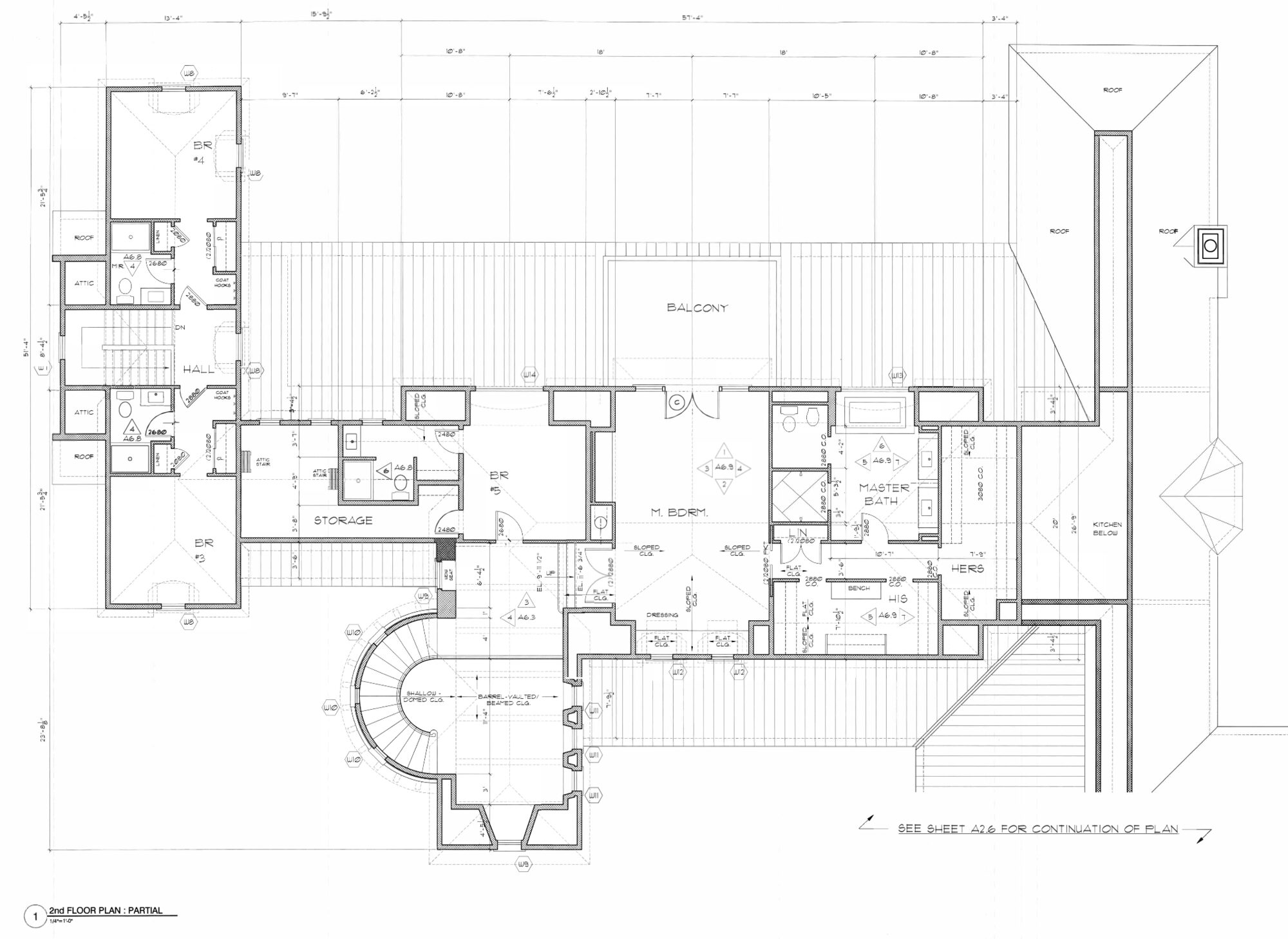 Second floor plan
